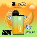 บอสผลไม้บอสขนาดใหญ่ E-Cigarette 7000 พัฟ